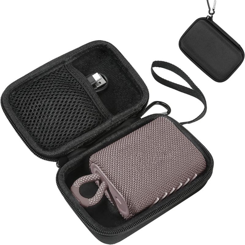 Hard EVA Carrying Case For Go 5 Go 4 Go 3 Portable Wireless Speaker Shockproof Travel Storage Bag Black