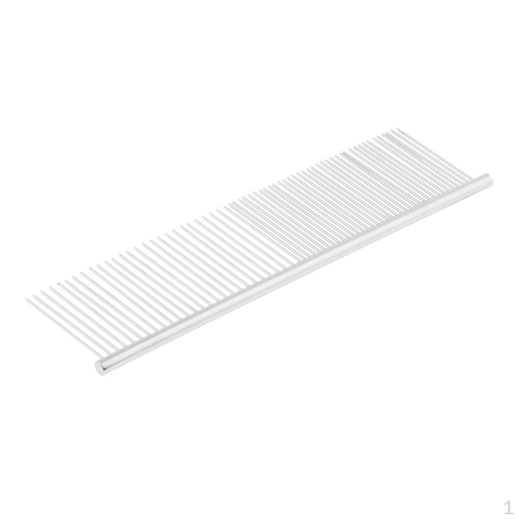 

Comfortable Pet Stainless Grooming Brush for Dog and Cats Anti Hair Combs L
