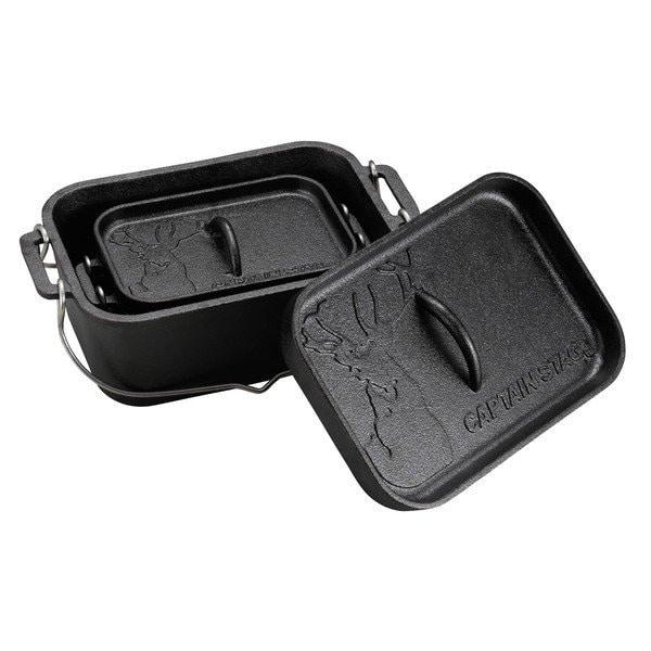 Captain Stag Captain Stag Ug 3062 [square Dutch Oven Mini]