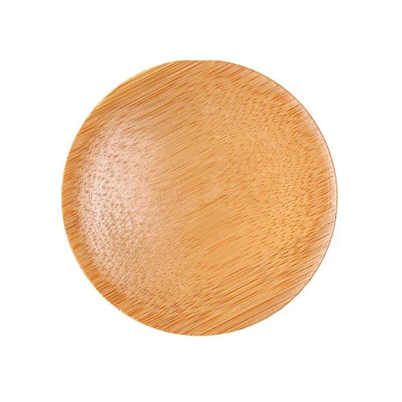 4 Pack Tea Cups Bamboos Coaster Heat Insulation Mat for Coffees and Wine Enthusiasts Beverage Cups Heat Insulation Pad