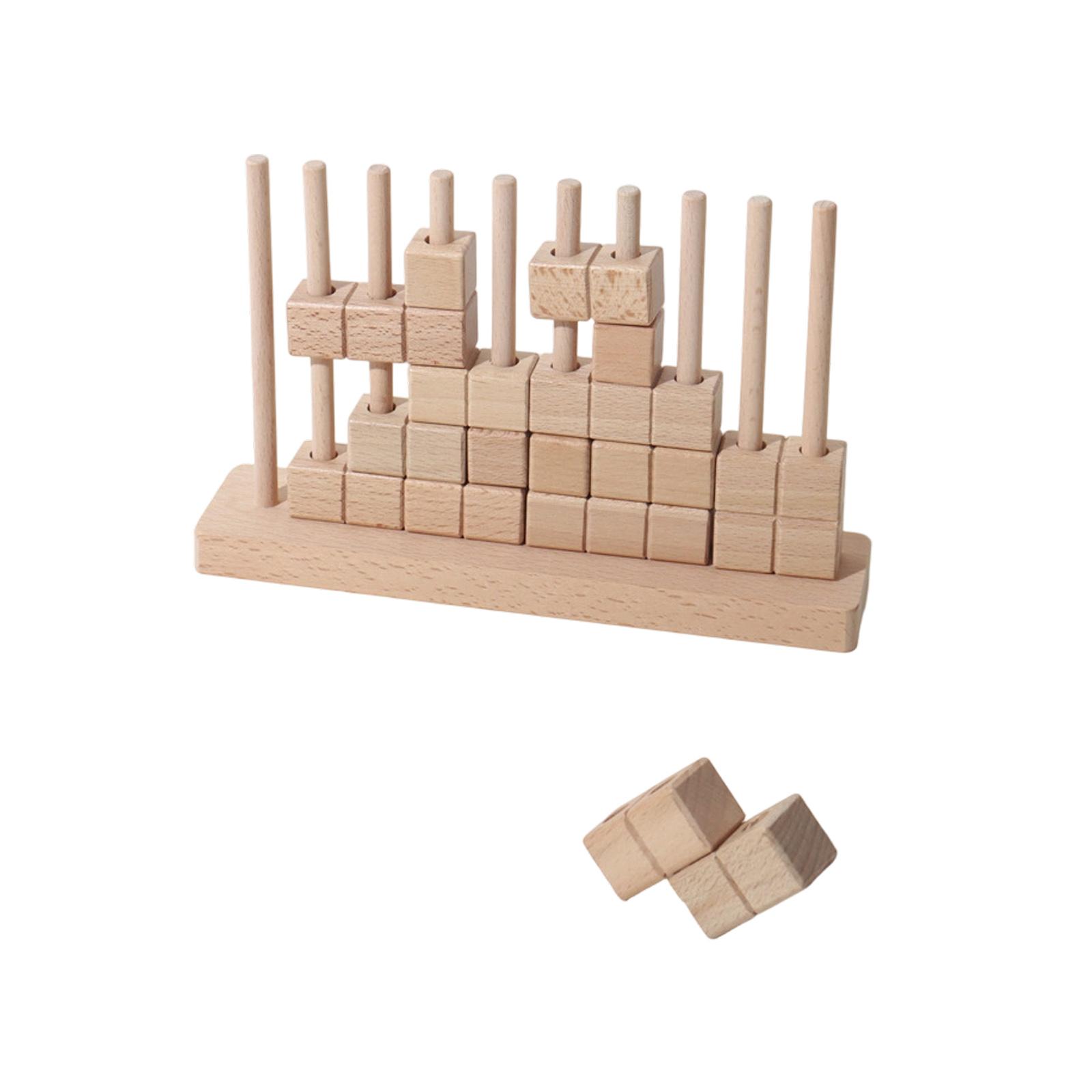 

3D Puzzle - Creative Stacking & Spatial Thinking Toy For Kids Brain Training One Size