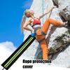 Rope Protector Climbing Climbing Rope Sleeve Rappelling Abseiling Equipment for Survival Backpacking Outdoor Caving