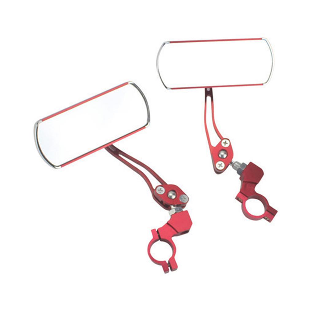 Handlebar Bike Mirror Bicycles Cycling Rear View Mirrors 360 Degree Adjustable Rotatable Handlebar Mounted Bike Mirror