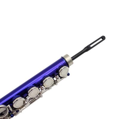 Flaut Western Concert Cupronickel placat cu nichel, 16 găuri, cheie C Instrument de suflat din lemn cu curățare