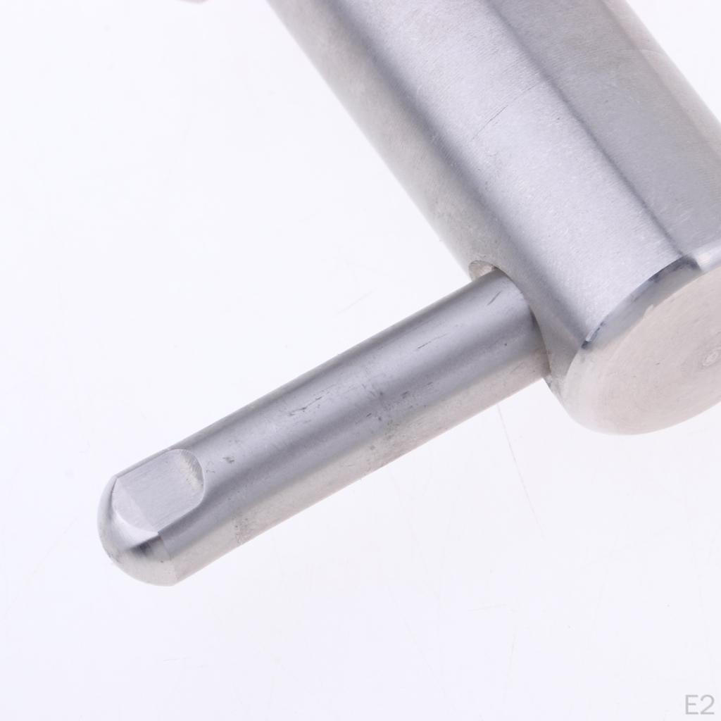 Pool Cue Tip Press Tool Shaper Stainless Steel 10-14mm Billiard Stick Cues Shaping