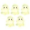 5PCS Multifuntional Clear Acrylic Specter Shape Beads Jewelry Beads Set Suitable for Home Decors Handbag Embellishments