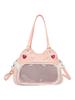 Japanese Fashion Cute Anime Itabag Kawaii Small Versatile Original Pin Display Ita Shoulder Bags Girls Commuting Messenger Bag