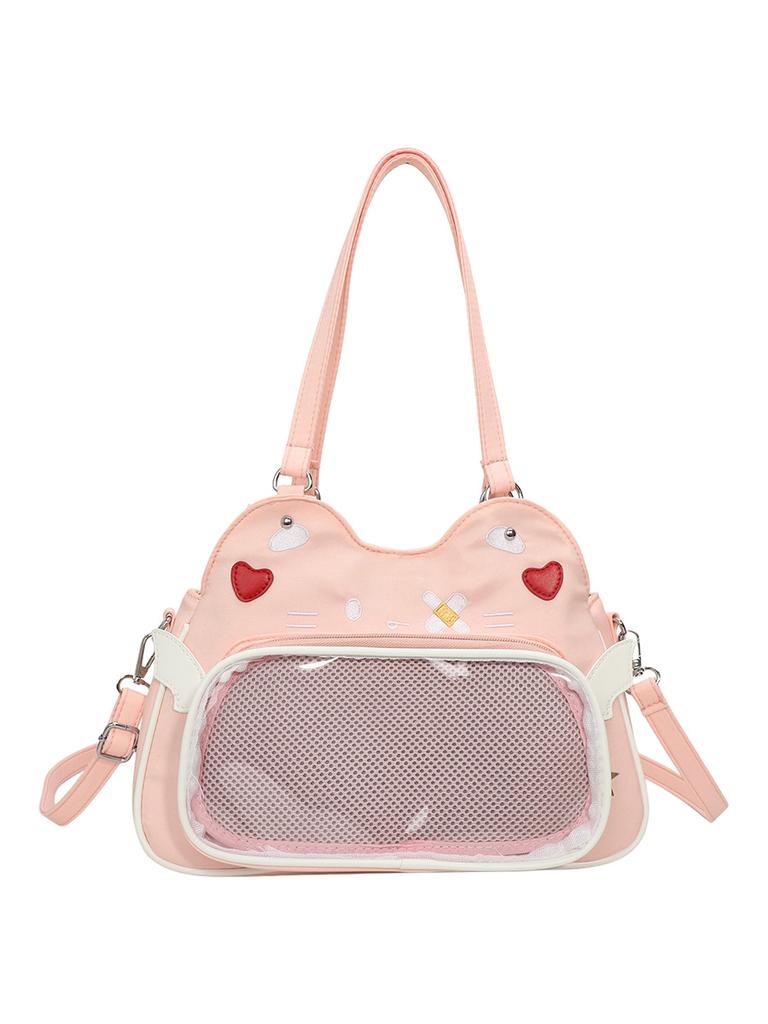 Japanese Fashion Cute Anime Itabag Kawaii Small Versatile Original Pin Display Ita Shoulder Bags Girls Commuting Messenger Bag