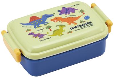 Lunch with a Soft Single Made In Dinosaur Picture Dinosaur Design for Boys Children's Box, 450ml, Dome-Shaped Lid, Tier, Japan, Book,