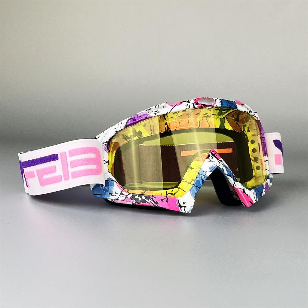 NAFEIB Motokros Gözlüğü Motosiklet Güneş Gözlüğü Erkek MTB ATV Maskesi Rüzgar Geçirmez Koruma Kayak Bisiklet Yarış Off-Road Gözlüğü