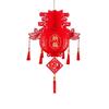 Lint/Gold Foil Spring Festival Red Lantern 3D Spring Festival Hanging Pendant  Party