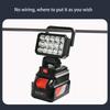 15 Beads Led Working Light Spotlight Hand Lantern 21V Li-Ion Battery Rechargeable Home Emergency Lighting Maintenance Light