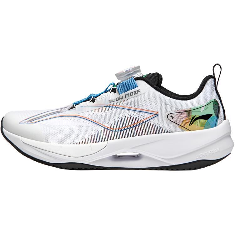 Li Ning Kids Ultra Light 21 Beng Silk Running Series Comfortable Breathable Low Top Running Shoes Kids running shoes White YKFU058-11