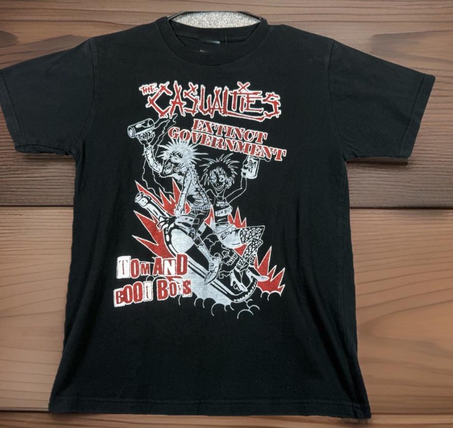 Rare The Casualties Band EXTINCT GOVERNMENT Unisex Shirt Adult EG303 Unisex T-Shirt XL