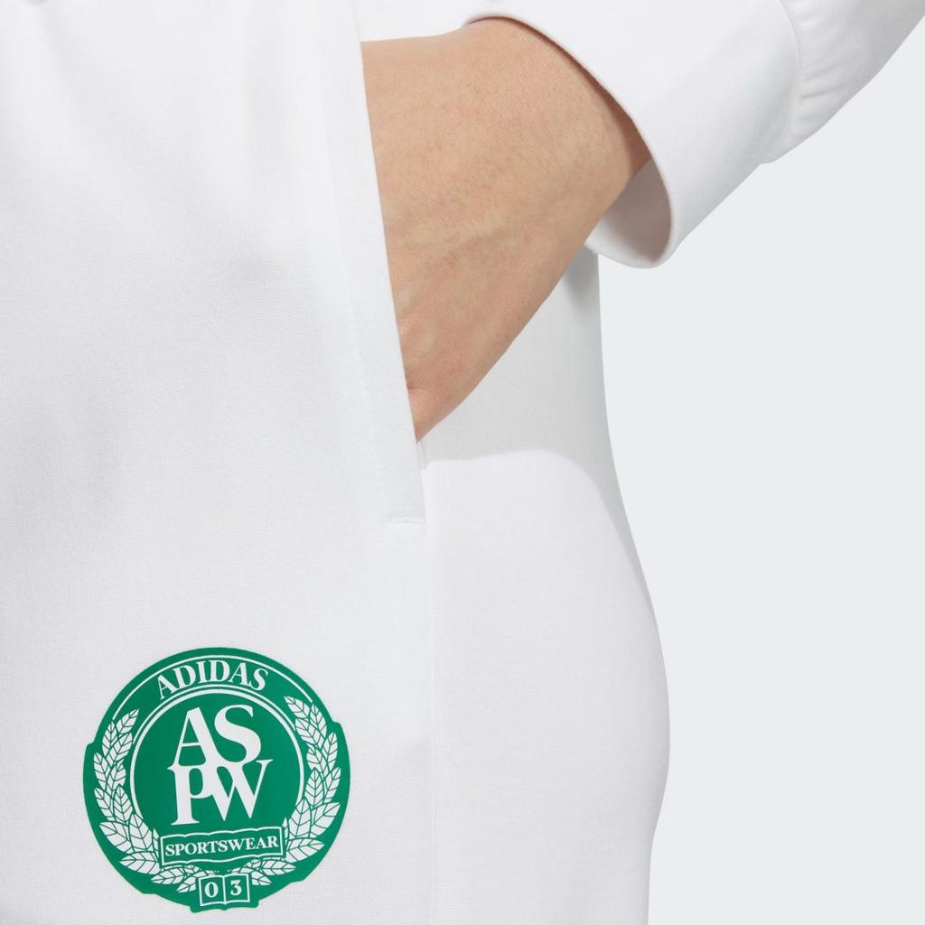 adidas Verbiage Doubleknit Pants Knitted Sweatpants Women's White JE3615