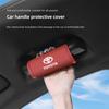 Car Roof Pull Handle Protective Cover Leather Door Handles Case For Toyota Corolla Yaris Aygo Prius Camry Auris Avensis 4Runner