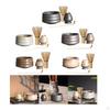 Handmade Matcha Whisk Set, Holder for Kithen Home Dining Room Teahouse