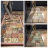 Retro Kitchen Floor Mat Quick-drying Doormat Durable Floor Rug  Household
