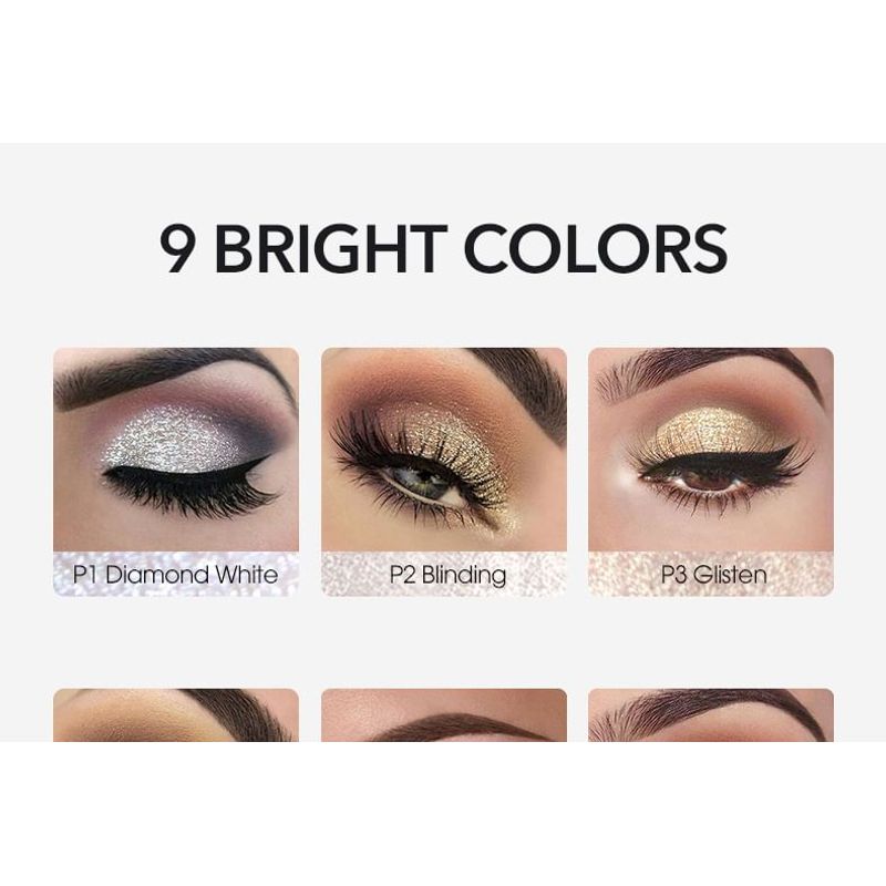 IMAGIC - Pigment Loose Powder Eyeshadow - 9 Colours