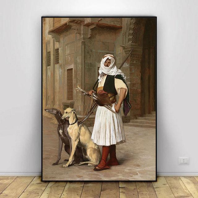 World Most Famous Canvas Painting Series French Painter Jean Leon Gerome Posters Prints Wall Art Picture for Living Room Cuadros