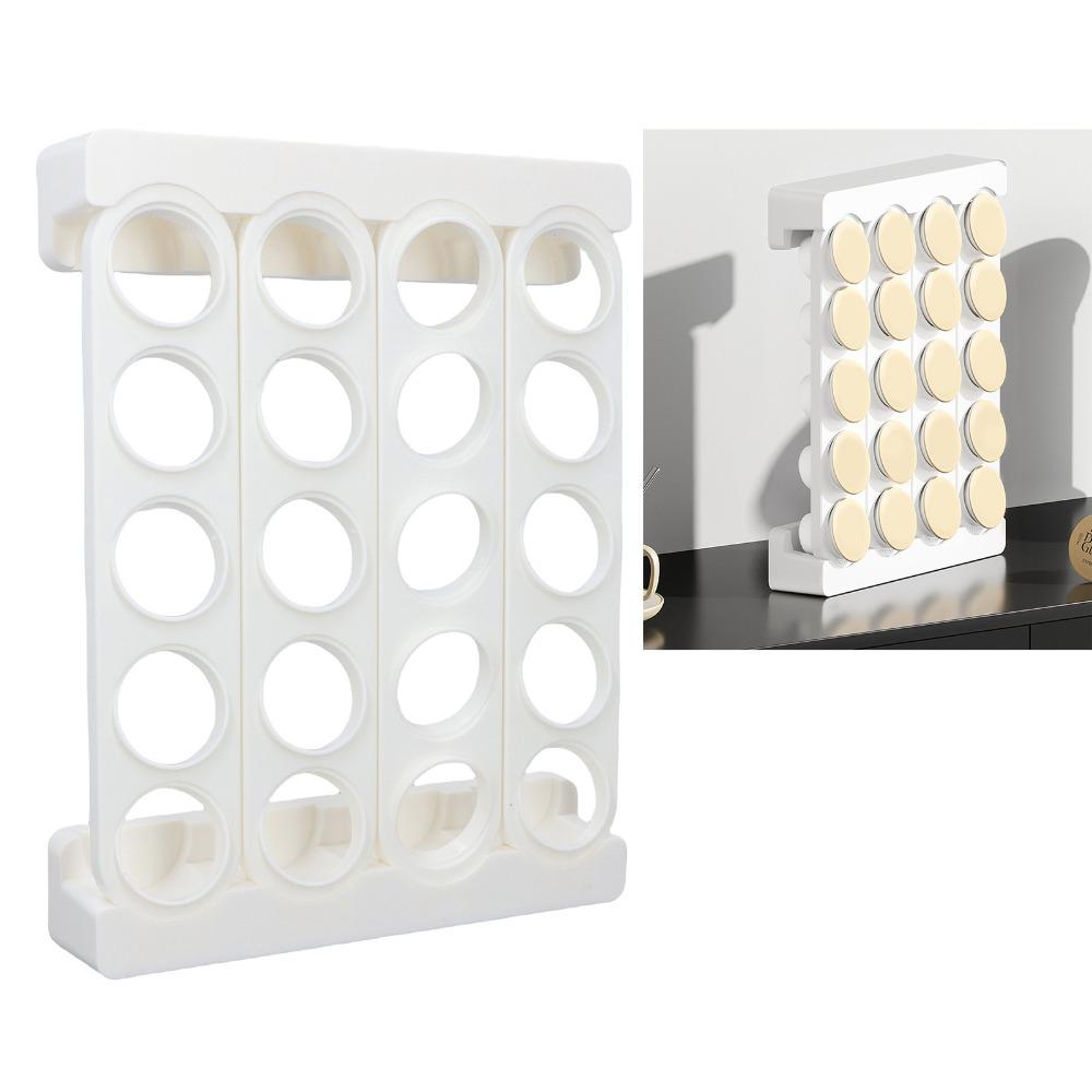 Wall Mountable Coffee Pod Holder 20 Pods Capacity Coffee Capsule Organizer For Kitchen Countertop