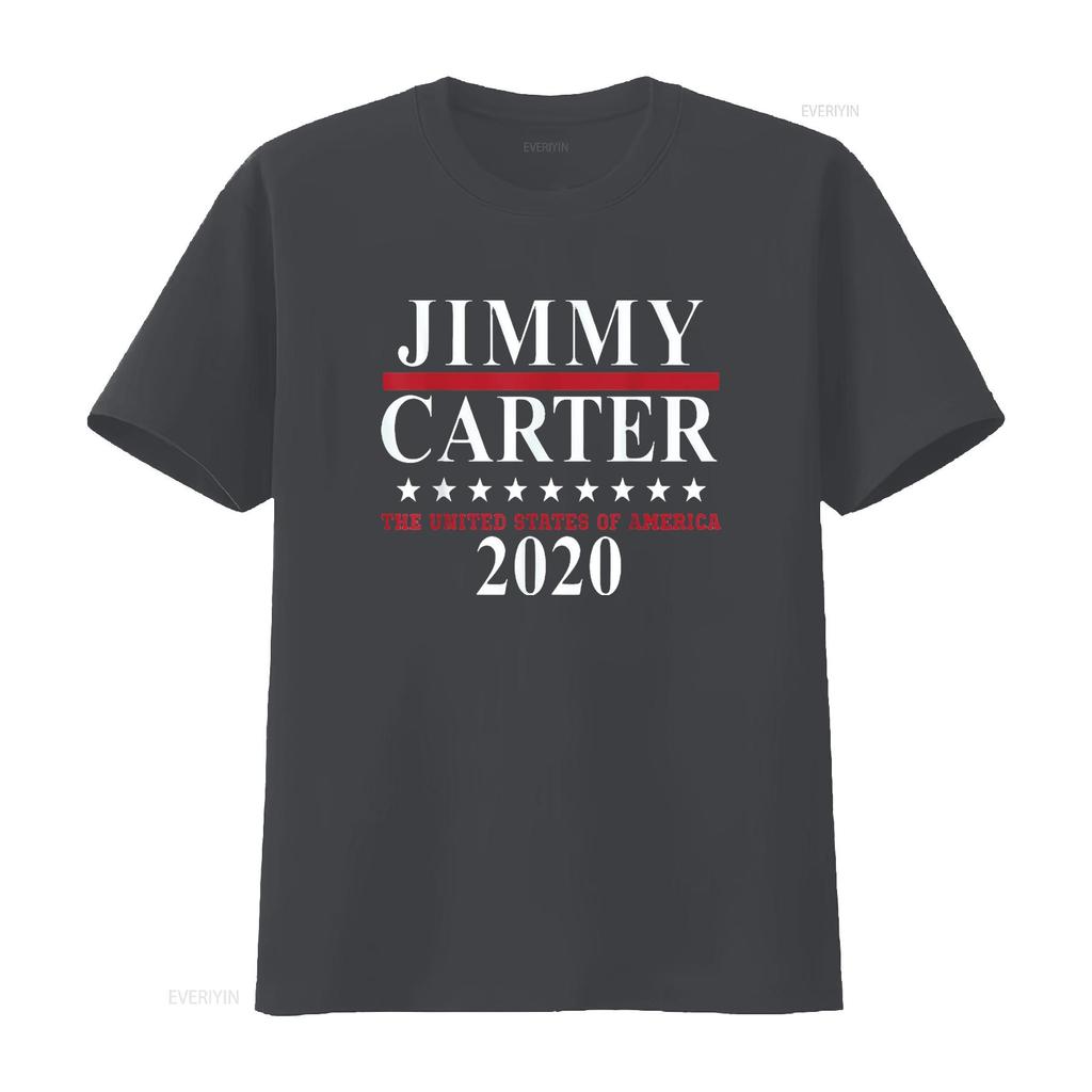 Herren Jimmy Carter für den Präsidenten der Vereinigten Staaten 2020 T-Shirt Schwarz 2XL Vintage Gewaschen Leicht Atmungsaktiv Vielseitig