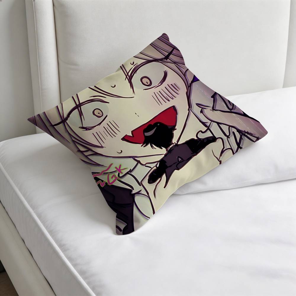 Cool SHTDN Game Square Pillow Cover Decorative Throw Pillow Case for Sofa Couch Bed Home Car Living Room Decoration