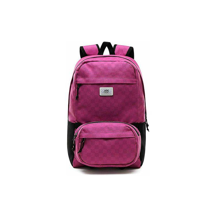 Vans Travel Sports Leisure Nylon Three-In-One Backpack Unisex Backpack Pink VN0A316ARAA Pink 12390₽