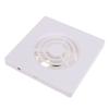 Ventilateur d'extraction 75 mm Ventilateur en ligne pour conduit de tuyau domestique Pour salle de bain Extracteur Ventilation Cuisine Toilettes Murale Air Pur Ventilateur