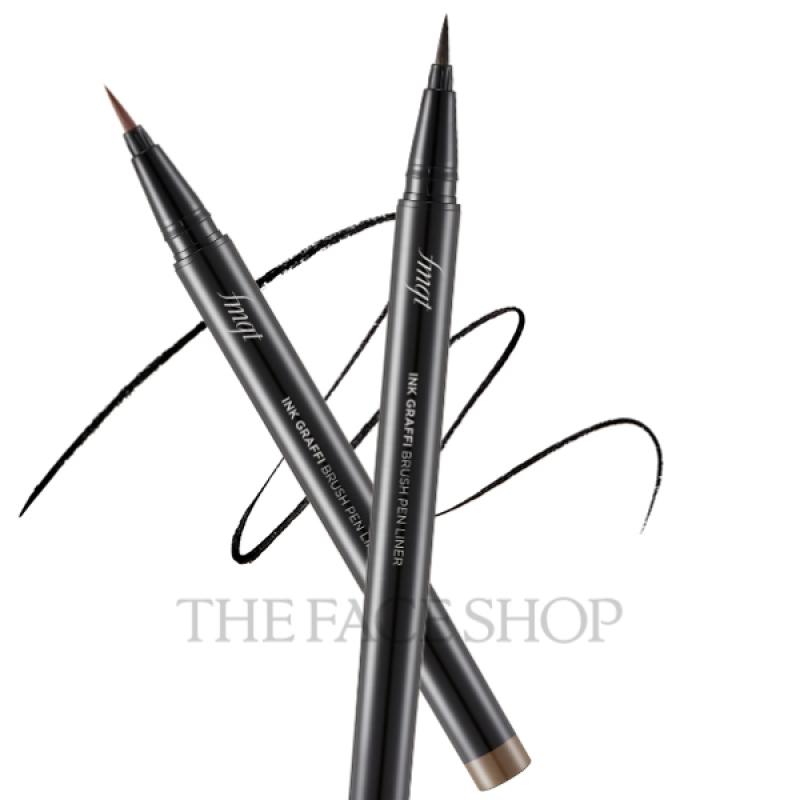 The Face Shop Inkgraphy Brush Pen Liner 0.6g 2colors