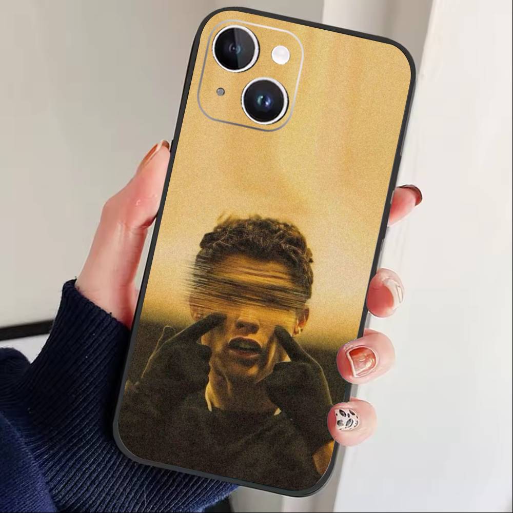 Player L-Ronaldo C-CR7 Phone Case For iPhone17,16,15,14,13,12 Plus,Max Soft Silicone Black Cover