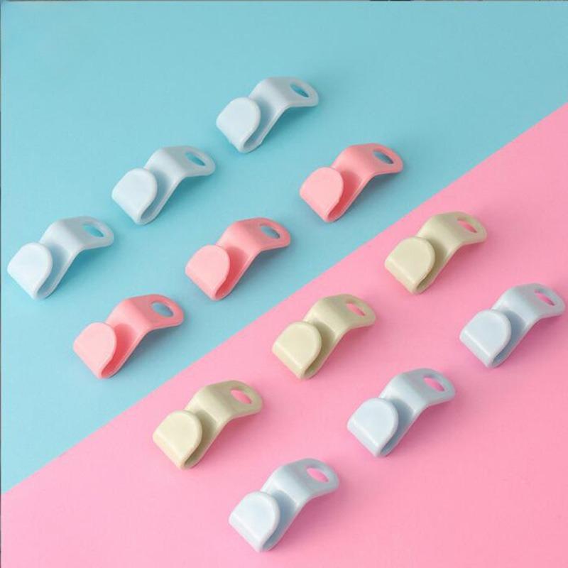 10-50PCS Clothes Hanger Connection Hook Home Clothe Hanger Attachment Buckle Canbe Stacked Space-Saving Expand Clothe Racks Rack