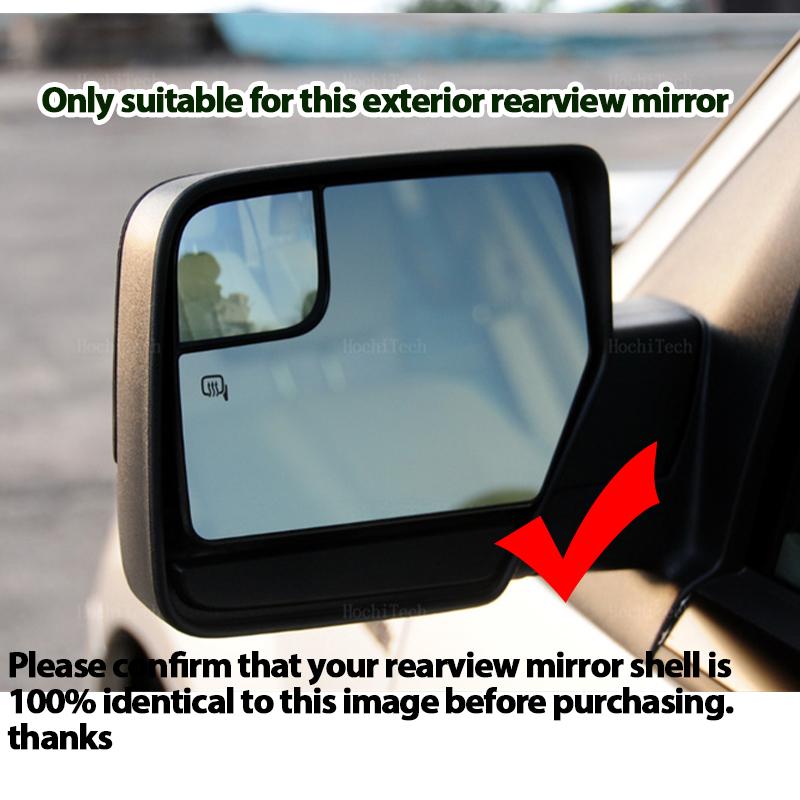 Side Heated Electric Wide Angle Wing Mirror Glass For Ford Expedition 2012 2013 2014 2015 2016 2017 CL1Z17K707A  CL1Z17K707C