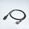 Swiss Three-Pin C13 AC Power Cord for Electrical Equipment