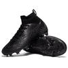 Foreign trade football shoes boys high-top AG long nails artificial grass competition training shoes TF broken nails one piece 2025