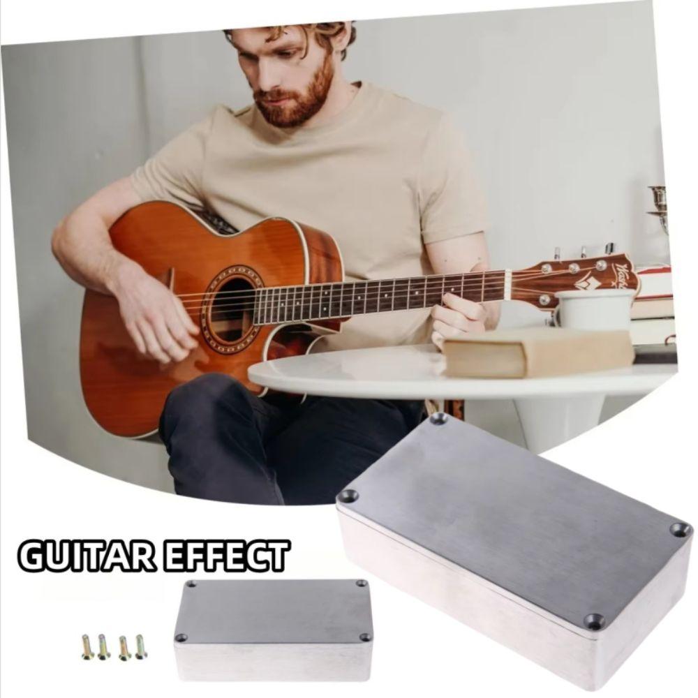 1590B Effects Pedal Enclosure Aluminum Guitar Effect Cases Aluminum Stomp Box Musical Instrument