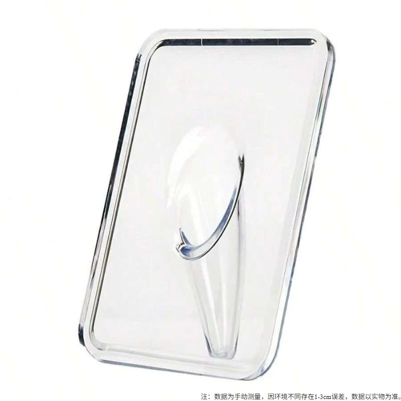 Modern Transparent Acrylic Frame Vase, Decorative Photo Frame Flower Vase for Desktop & Bookshelves Home Decoration