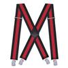 Men's 5 Cm Elastic Casual Polyester Suspenders with Clips