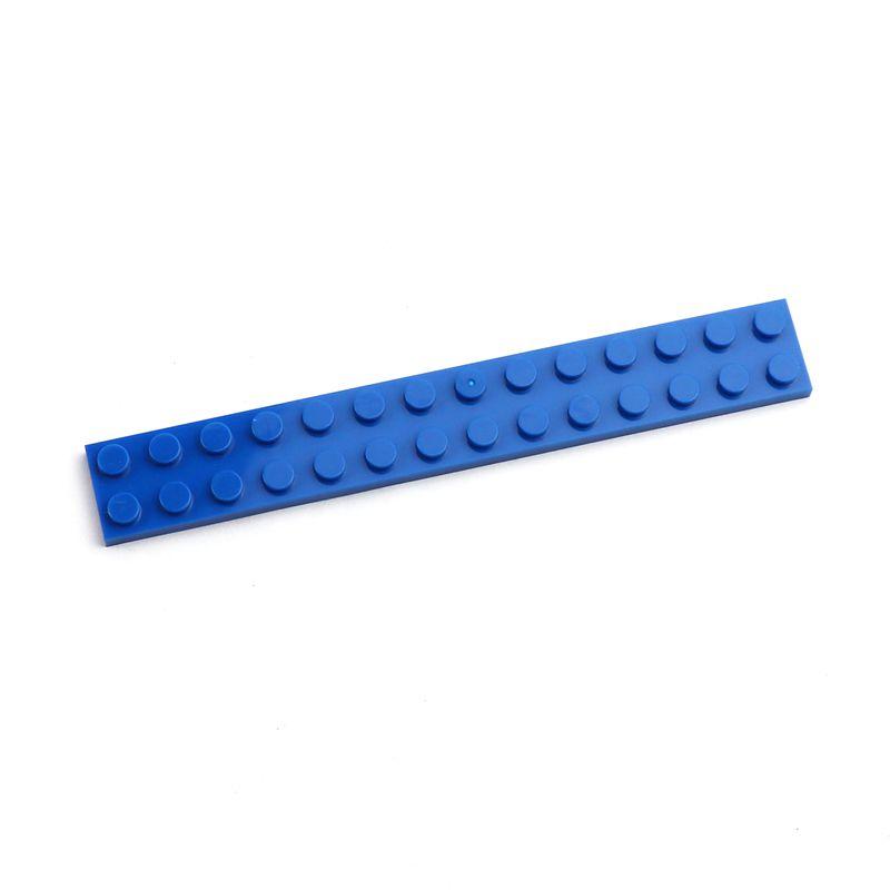10pcs/lot DIY Building Blocks Plate 2 X 14 Educational Assemble Construction Toys for Children Parts 91988