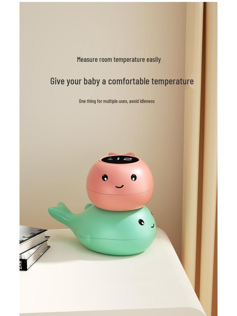 Mini Waterproof Baby Bath Thermometer: Newborn Water Temperature Tester for Household Use