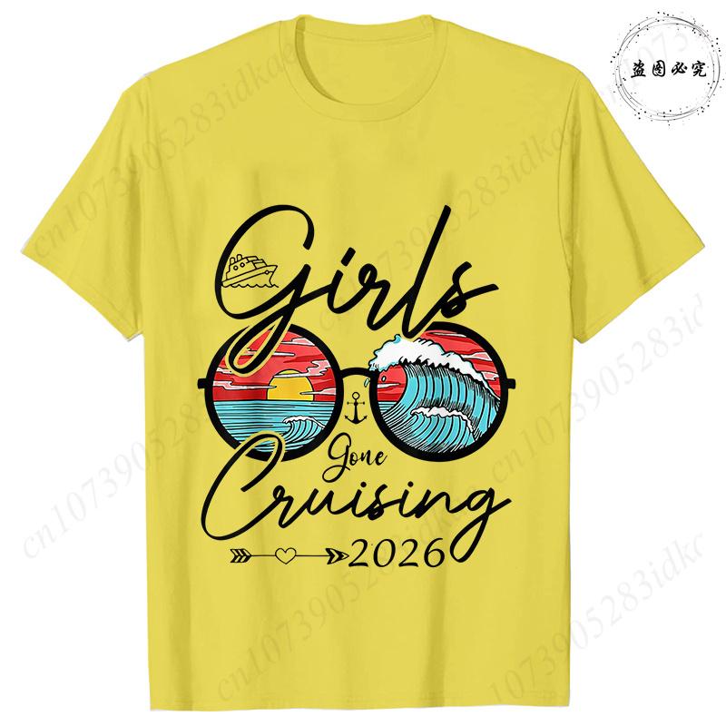 My First Cruise 2026 Tshirts for Women Sunglasses Beach Graphic  Short Sleeve Fashion Cruise Vacation Daily Wear Trendy Tees