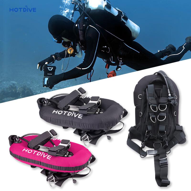 

HOTDIVE 30LBS Scuba Diving BCD Single Tank Backmount System