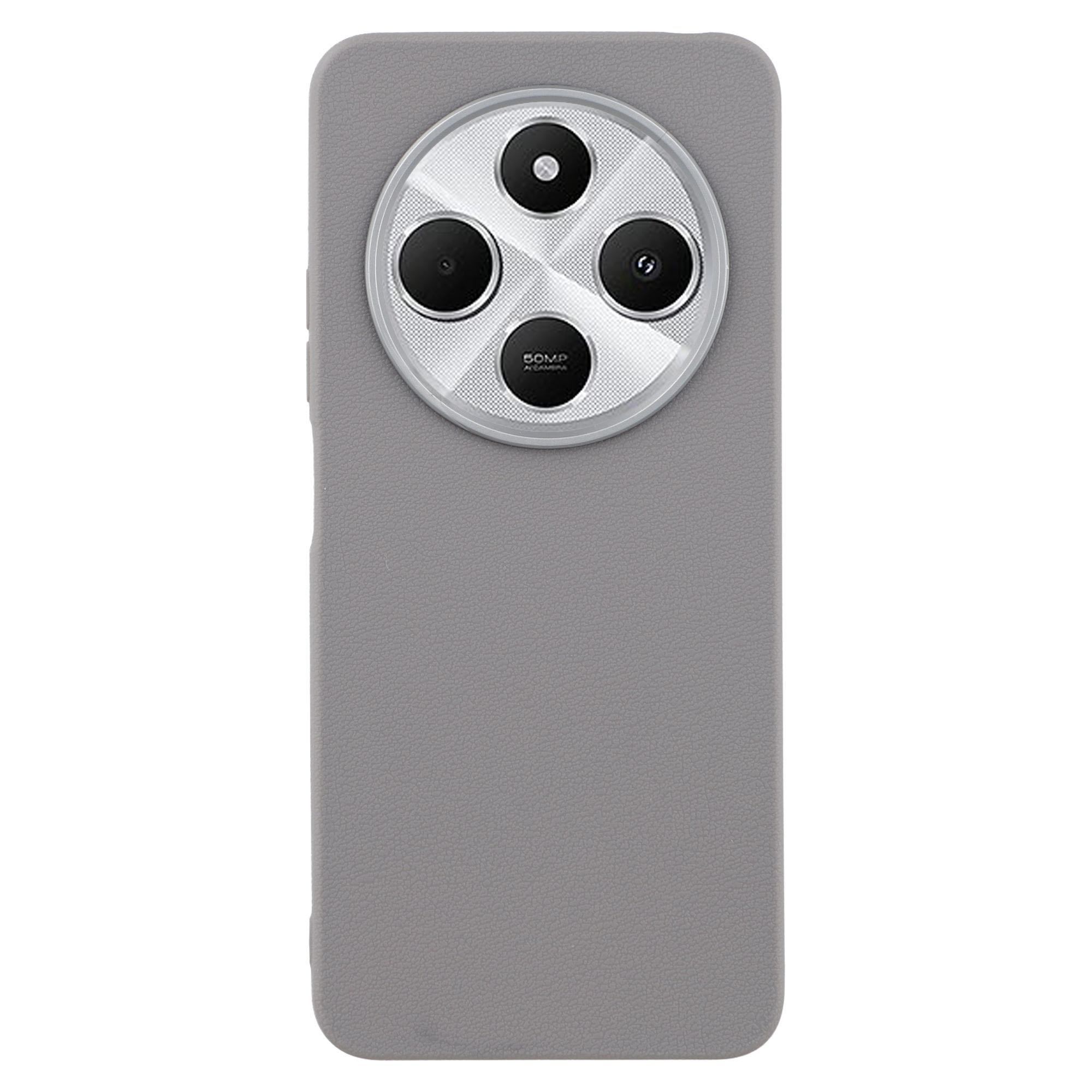 

For Xiaomi Redmi 14C 4G/14R 5G/Poco C75 4G Case Leather Textured TPU Shockproof Phone Cover C