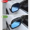 2Pcs Carbon Fiber Car Rearview Mirror Rain Shield Eyebrow Flexible Car Rearview Mirror Rain Shield Protector Eyebrow Rain Cover