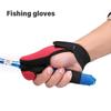 1 Pair Anglers Breathable 2 Finger Gloves Abrasion Resistant for Fishing Comfort