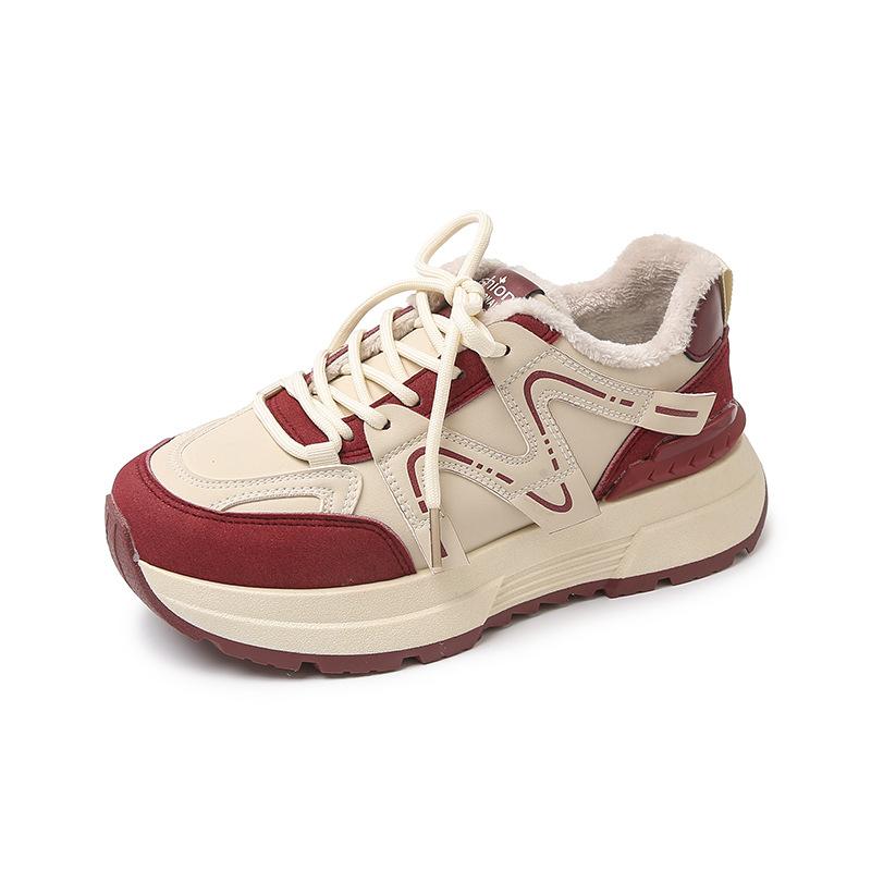 Autumn New Ins Dad Women's Shoes Student Running Sneakers Heightening Casual Shoes JCF