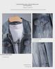 Men's Fashion Loose Fit Denim Jacket - 2023 Spring/Autumn Collection, Large Size, High Quality