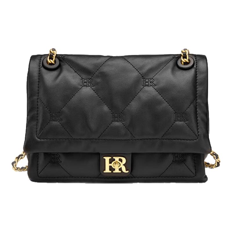 HR Helena Quilted Leather Shoulder Crossbody Bag