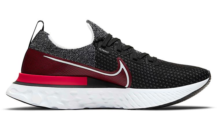 Nike React Infinity Run Flyknit Black University Red CD4371-014