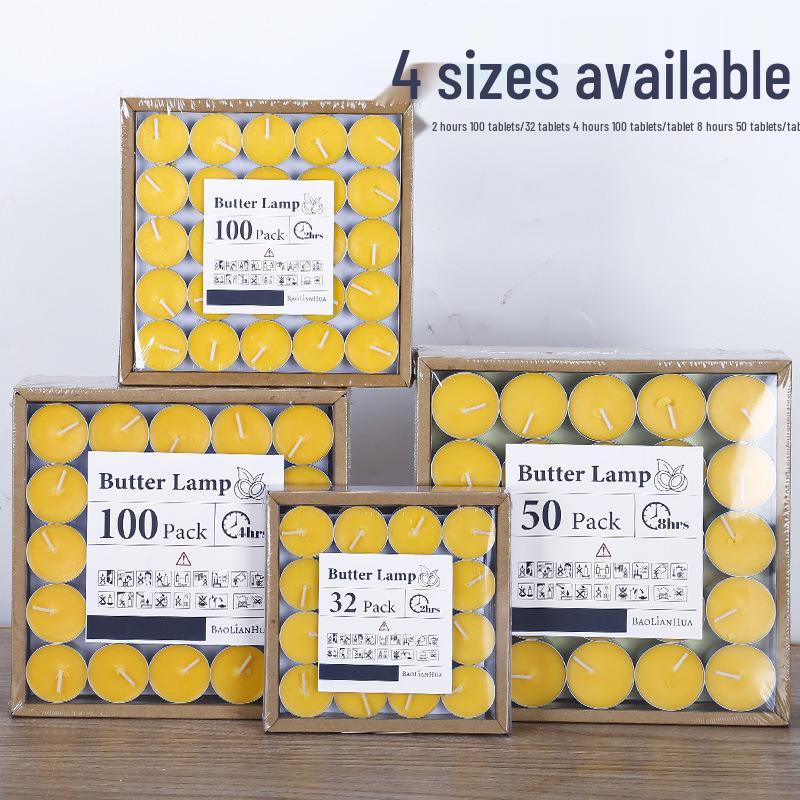 Smokeless, Odorless Tealight Candles for Aromatherapy